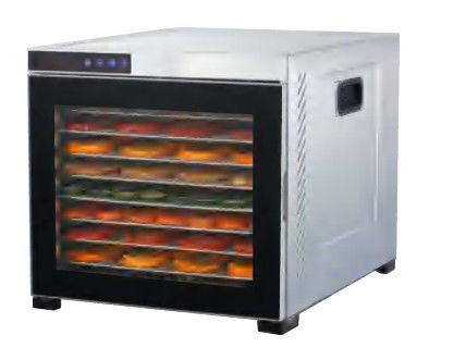 Desidratador de aço inoxidável caseiro do alimento 1000Watt nenhuma rotação