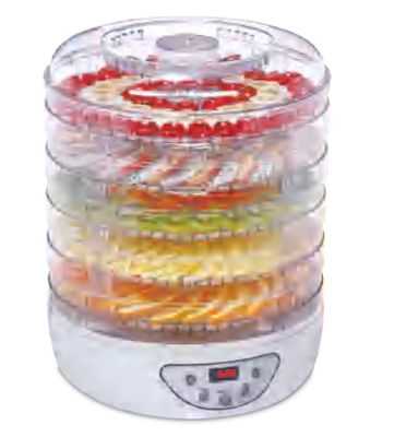 O círculo da cozinha dá forma à temperatura do desidratador do alimento da prateleira 900W 5 ajustável
