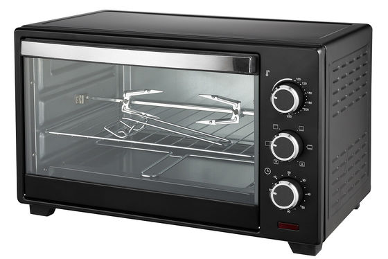 Torradeira elétrico Oven With Enamel Bake Pan da cozinha 220V 1280W