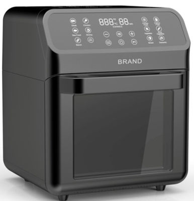 Frigideira Oven Home Electric Oven do ar do tela táctil 220V 1700W 12L